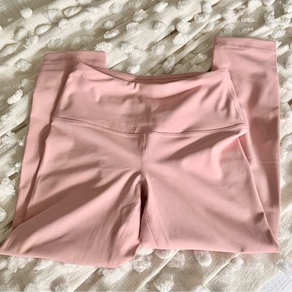 | high-performance soft pink compression workout legging | - Picture 4 of 9